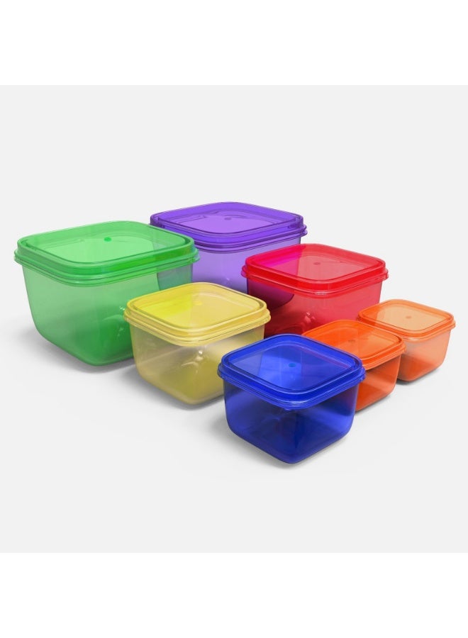Portion Control Containers,14 Containers 21 Day Food Portion Fix Labeled Meal Food Containers Kit - Image 5
